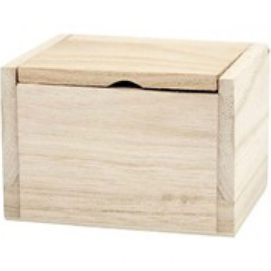 Hộp Gỗ Nắp Chốt Trong